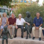 inauguració conjunt escultòric aigues termals comaruga