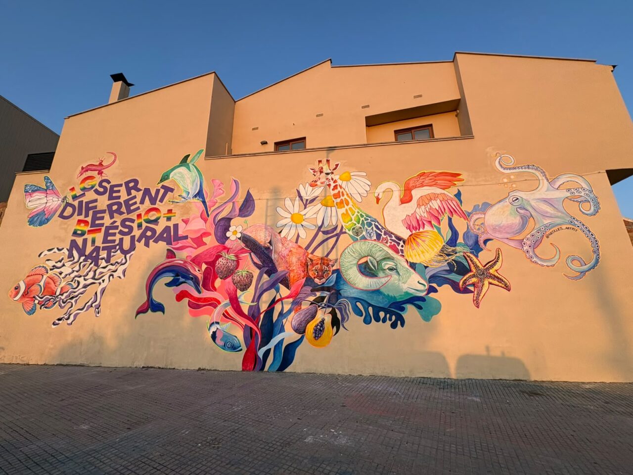 mural montblanc