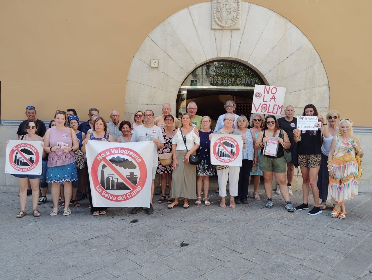 no a valogreene concentració ajuntament