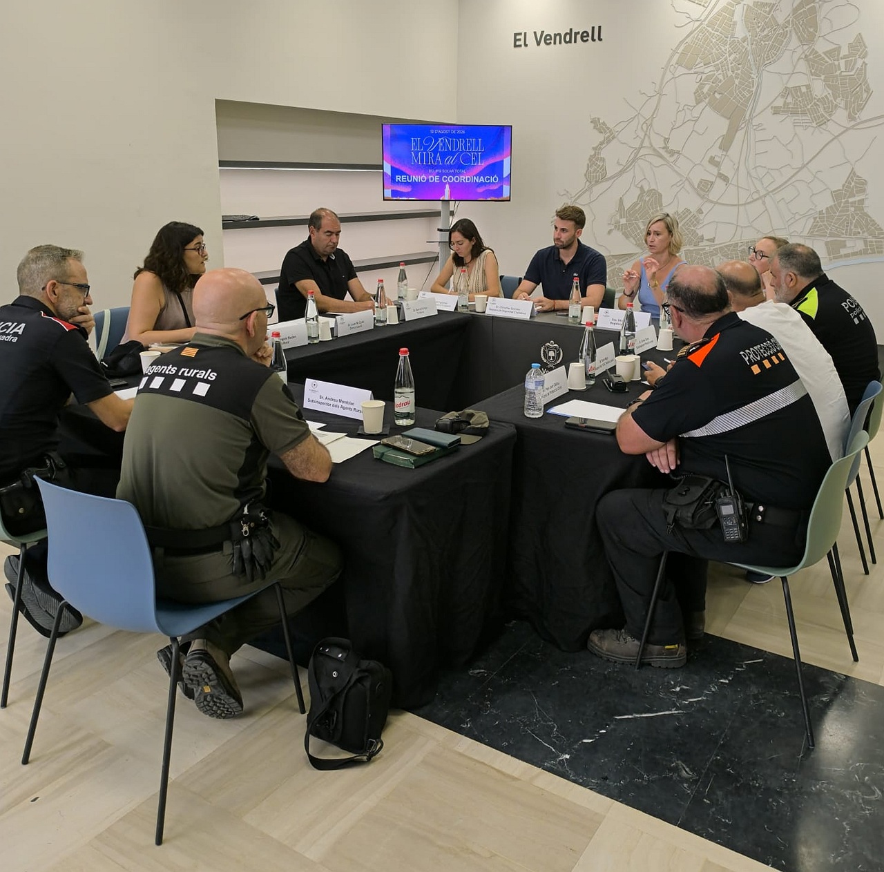 reunió coordinació eclipsi el vendrell